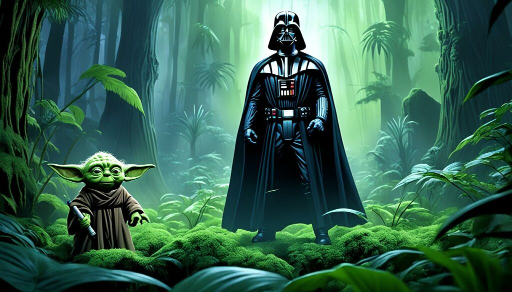 Star Wars Infinities Darth Vader Yoda Dagobah